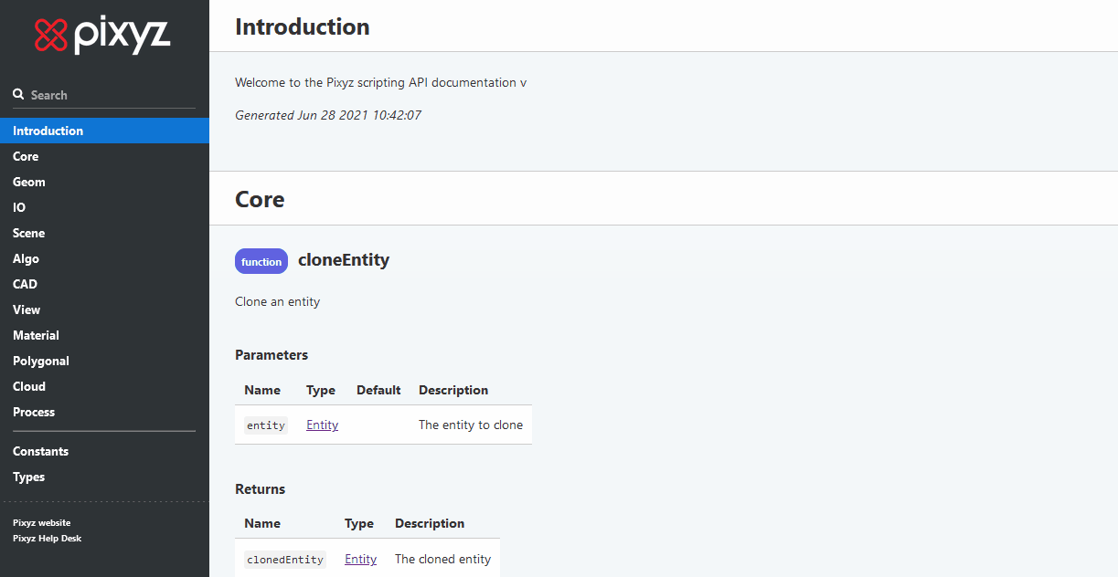 Python API Reference